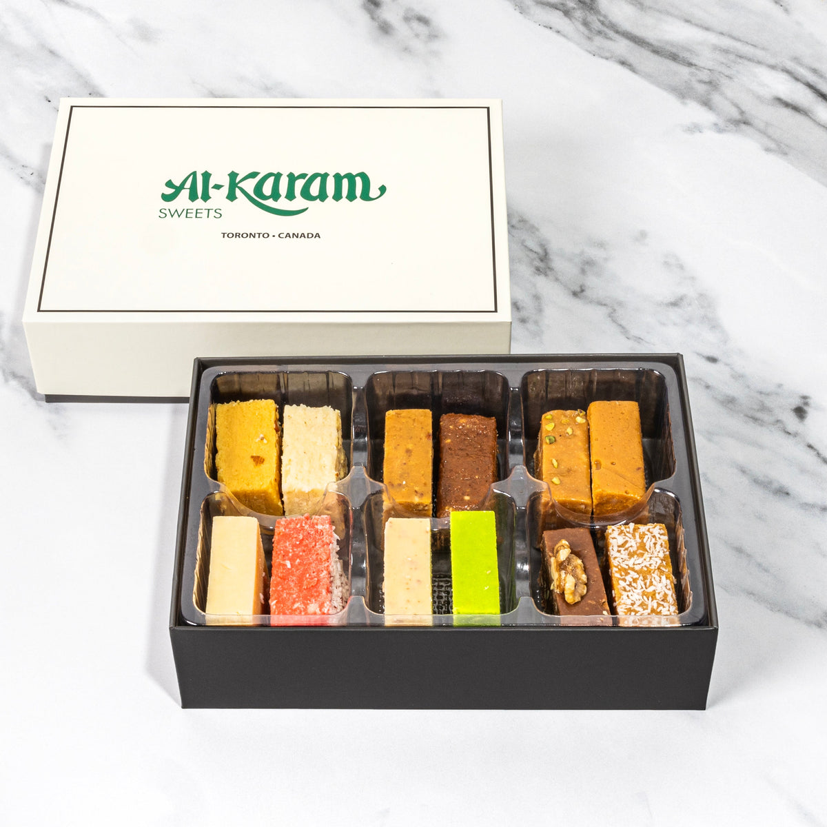 12 Piece Assortment (Customizable) – Al-Karam Sweets